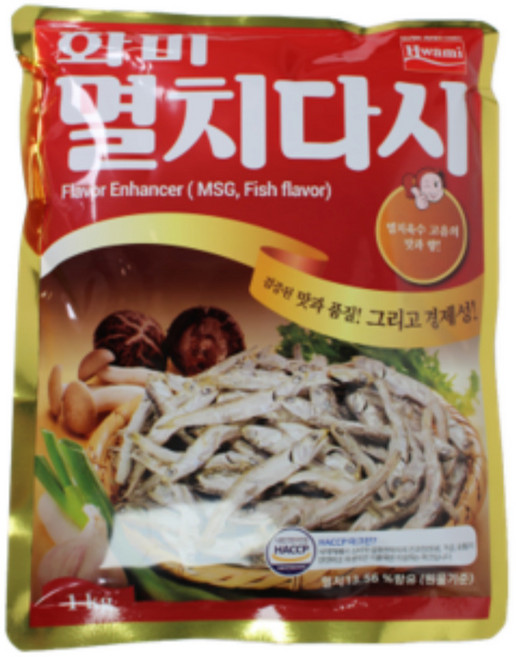 화미 멸치 실속다시, 1kg, 2개