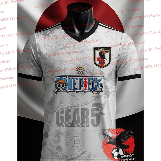 쿠쿠스토어 일본 축구 유니폼 5번 루피 원피스 선수 버전, 12 KID100, 01 FC-094-PBB