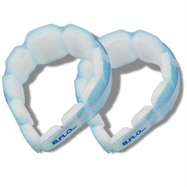 비플로 [국내산] 시원한 넥쿨러 아이스 넥밴드, 쿨스카이, 2개, 18도