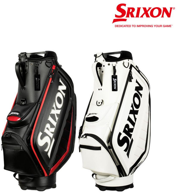 [던롭코리아 정품] 스릭슨 스태프 캐디백 GGC-20008i 블랙_GF, 블랙