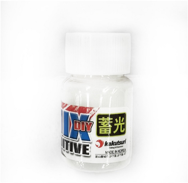 미라클파워코트혼합제 에기 루어 diy 타이라바 찌보수제 축광분말 케이무라분말 펄, 1개