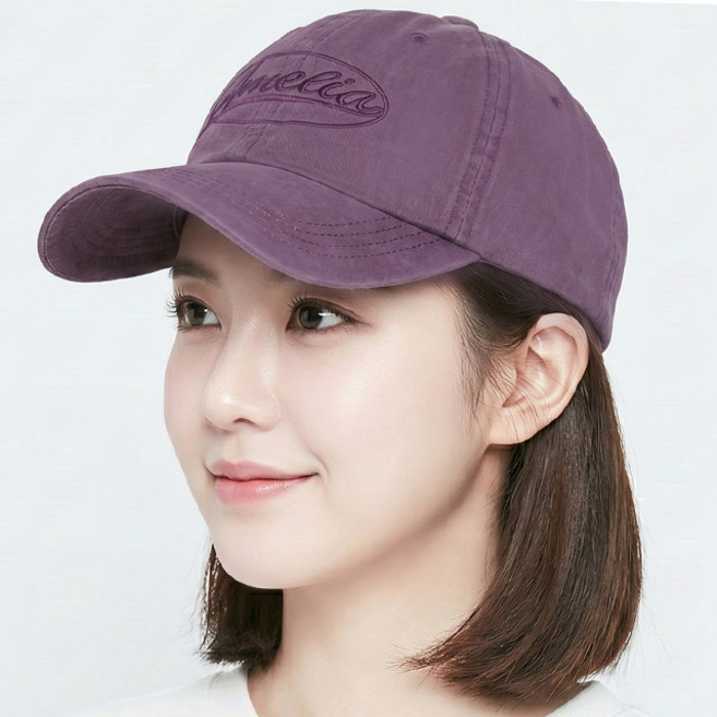 [국산]볼캡 에어 소프트 아멜리아 야구모자 시원한 얇은 여름 러닝 방수 워터파크 캡모자
