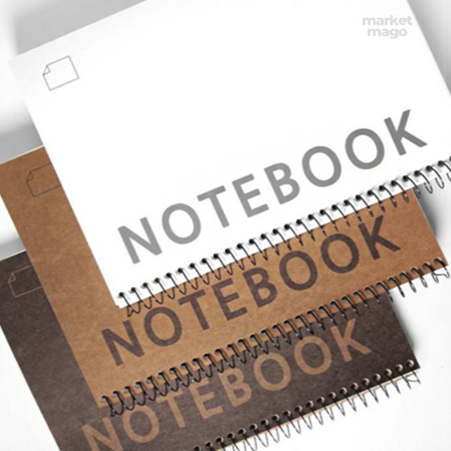 엠다인Z 연습장 제본스프링, 다크