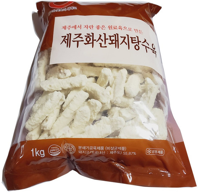 제주화산돼지탕수육 1kg, 1개