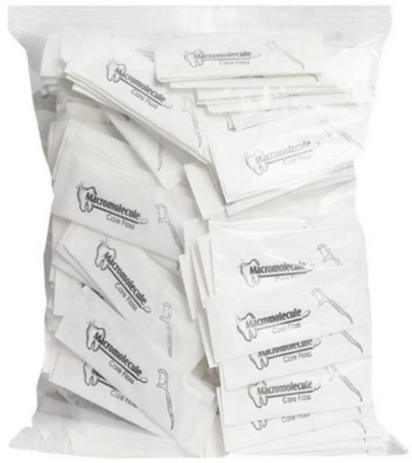 다온셀렉트 400D 고강도 개별 포장 치실, 77mm, 500개입, 1개