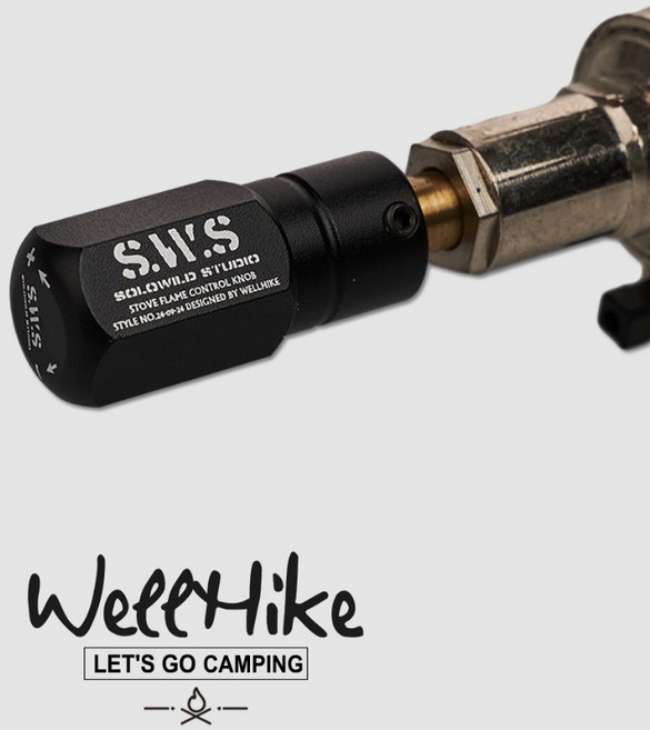 WELLHIKE 蜘蛛爐 造型開關 適用 SWS系列 蜘蛛爐 SOTO310 SOTO340, 1個