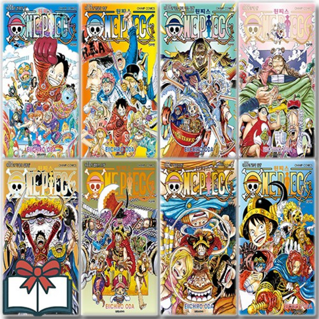 원피스 만화책 ONE PIECE 106 107 108 109 110 111 112 113 세트 전8권 + 사은품 증정, 대원씨아이, 오다 에이치로