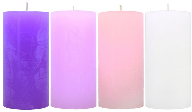 15 (반백) 대림초 세트 천주교 성물, 1개