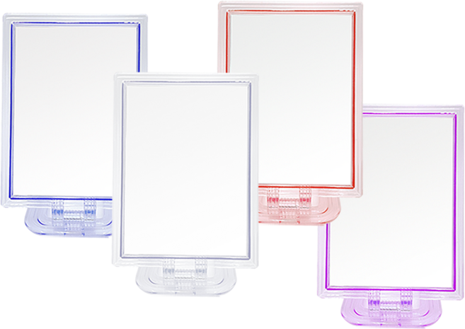 세븐스타 사각거울 스탠드 거울 색상랜덤 발송, 소