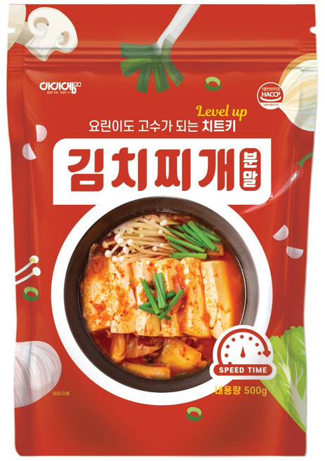 아이엠소스 김치찌개분말, 1개, 500g