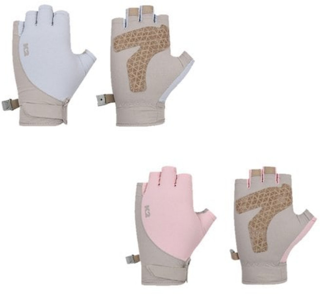 (정품 매장) K2 여성 여름 등산 반장갑 슈퍼썬 하프글러브 UV차단 아웃도어 등산 트레킹 산행 여행 손가락반 장갑 기능성 보호 안전 편한 그립감, 1개, 핑크(P7)