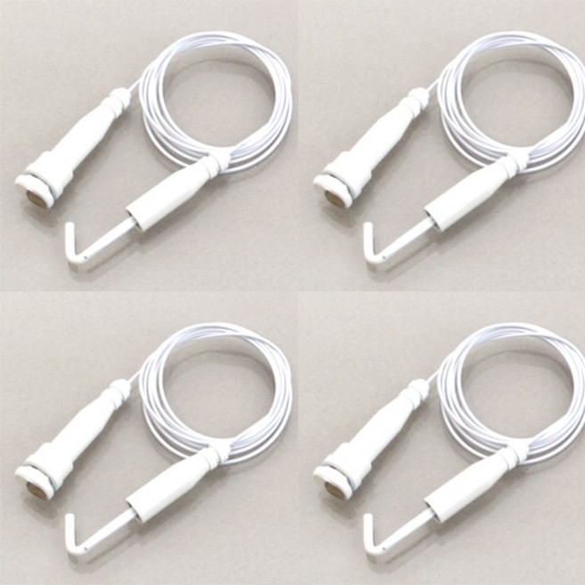 와이어액자걸이 레일액자걸이 액자걸이 천정액자걸이 벽면액자걸이 그림액자걸이, 백색, 1개, (2) 천정레일용 액자걸이 백색(4개)