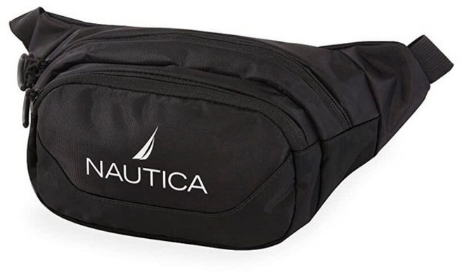 Nautica 패니 팩 블랙. 단일 사이즈 팩 104208
