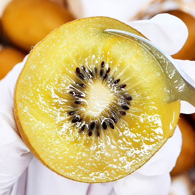 [울팜] 고당도 제주 감황 하트 골드 키위, 1개, 제주 골드키위(특대혼합) 3kg