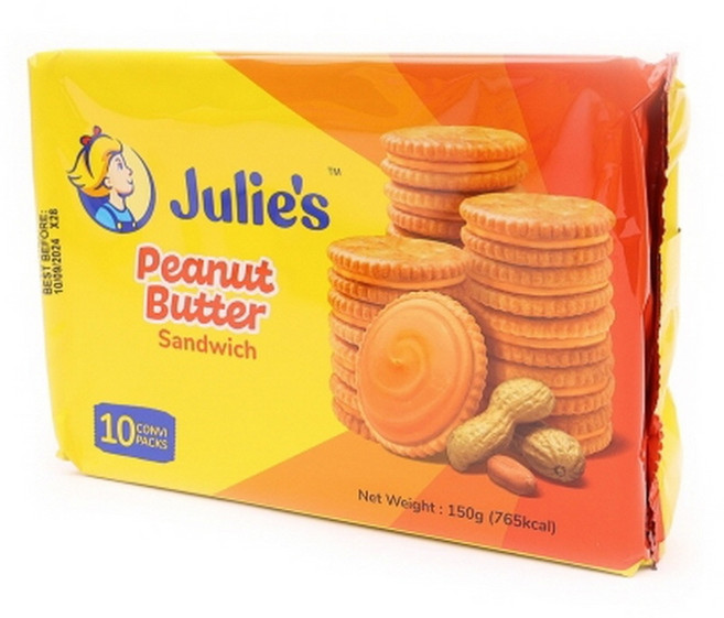 줄리스 피넛버터 샌드위치, 150g