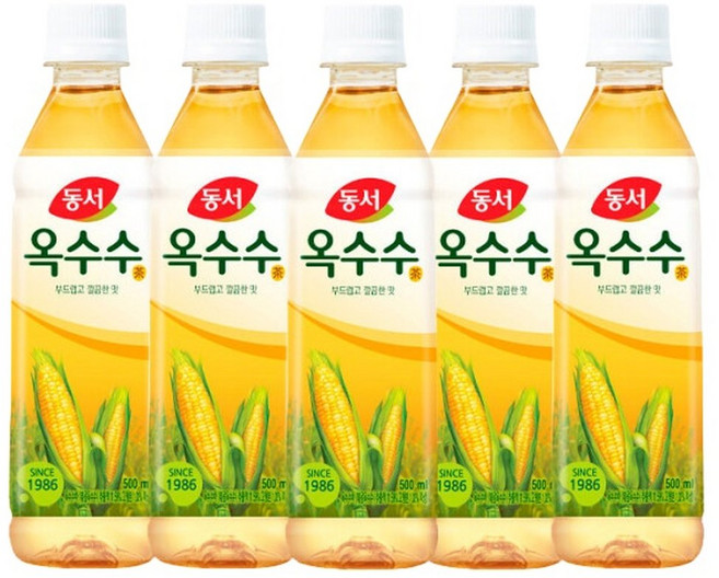 동서 옥수수차 500ml X 20페트, 20개