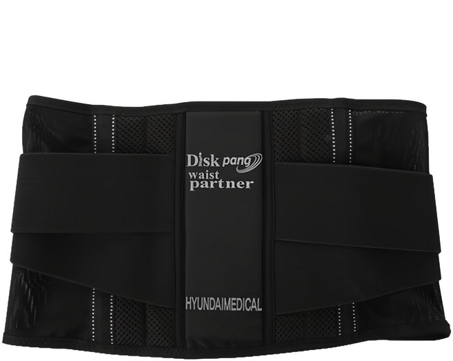 디스크팡 수동식 정형용 견인장치 허리 지지대, 1개
