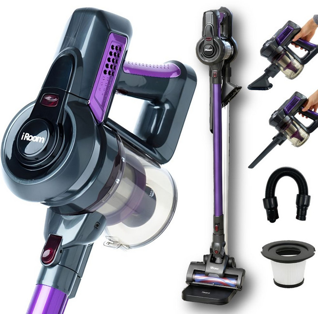 차이슨 무선청소기 + 추가 사은품 플렉시블호스 + 스탠드거치대 + 2년보증 (모터평생보증), 퍼플, AST009PLUSMAX