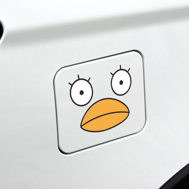 은혼 엘리자베스 자동차 스티커, 1개, 12x9.8cm