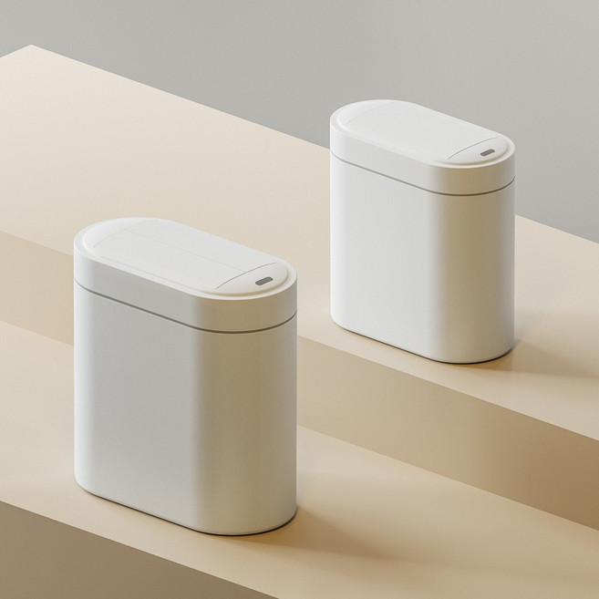 에어빈 완벽밀폐 냄새차단 스마트 자동 센서 휴지통