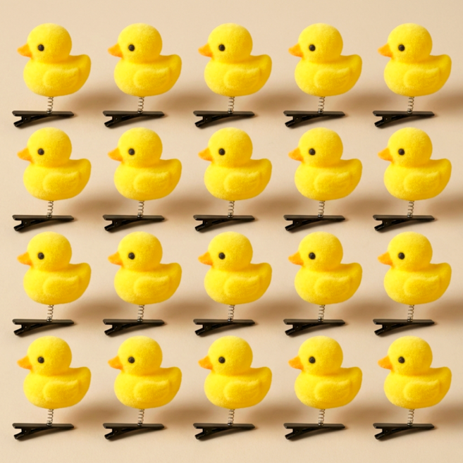 소이린 단체 행사 머리핀 파티 집게핀 20개