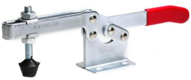 KJF 토글클램프 KJF040-22F(수평형), 1개