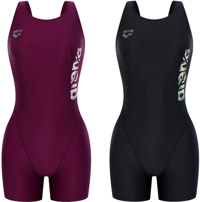 아레나 여성 퓨처블렌드 3부 반신 U백 A5FL1LD32 수영복