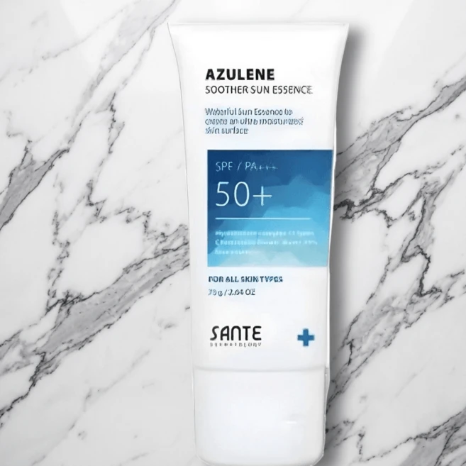 아줄렌 수더 선에센스 수분 진정 선크림 보습 촉촉한 선케어 자외선차단제, 1개, 75ml - 쿠팡