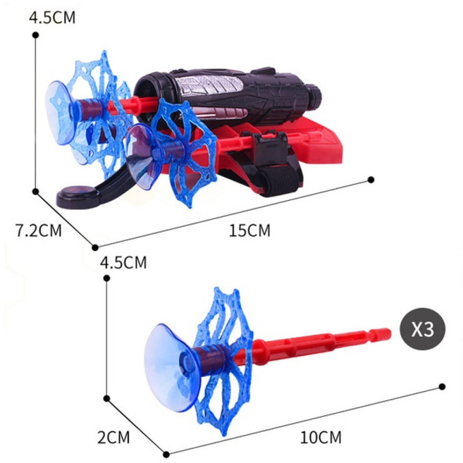 웹슈터 거미줄발사기 스파이더맨 아이언맨 헐크 애니메이션 액션 피규어 장난감 마블 슈퍼 히어로 글러브 런처 웹 슈터 손목 선물