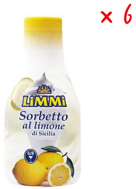 림미 시칠리안 레몬 소베, 6개, 500g