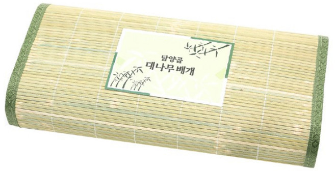 라송송마켓 대나무 베개 쿨 냉감 국산 목침, .