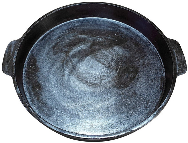 대흥 길들인 주물 닭갈비 무쇠팬 소고기 불판 인덕션겸용 고기구이팬, 1개, 26cm
