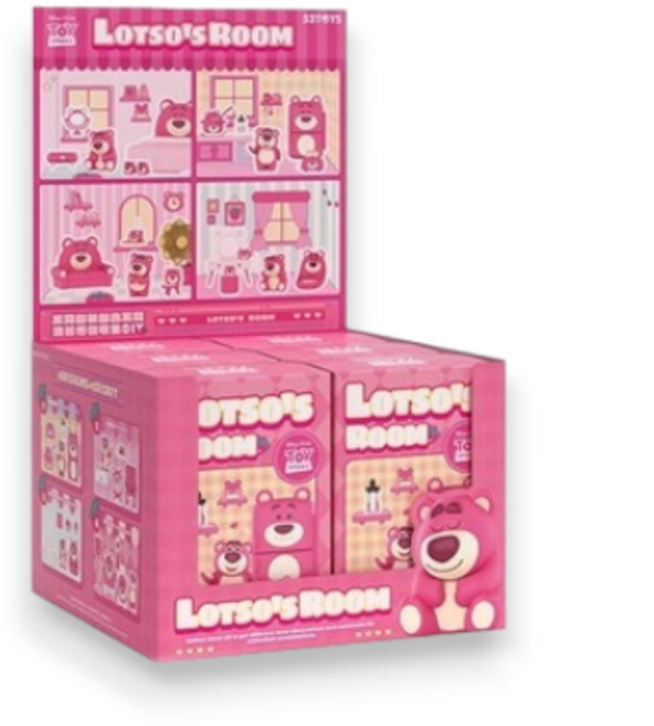 52TOYS 玩具總動員 草莓熊的房間系列盲盒, 1個, 一中盒(請下標6次) X3A08