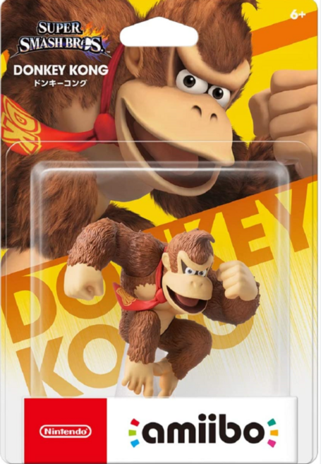[닌텐도국내정품] 닌텐도 동키콩 스매시 아미보 amiibo ( 대난투 시리즈 ), 1개