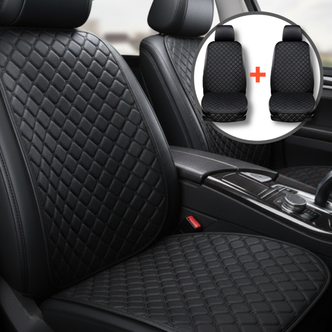 니카 차량용 시트, 2개, 블랙