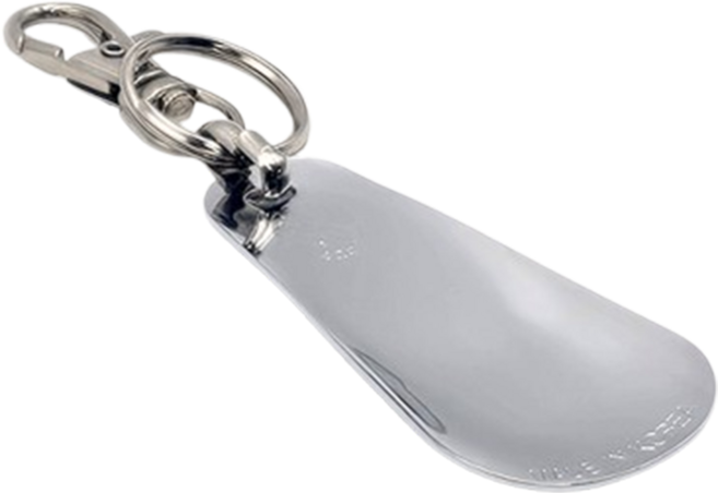 스텐 키링 헤라 미니 구두주걱 열쇠고리 구두 주걱, 은색 소형, 1개