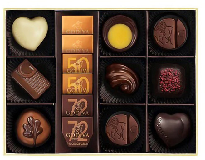 고디바 골드 콜렉션 선물 박스 6피스