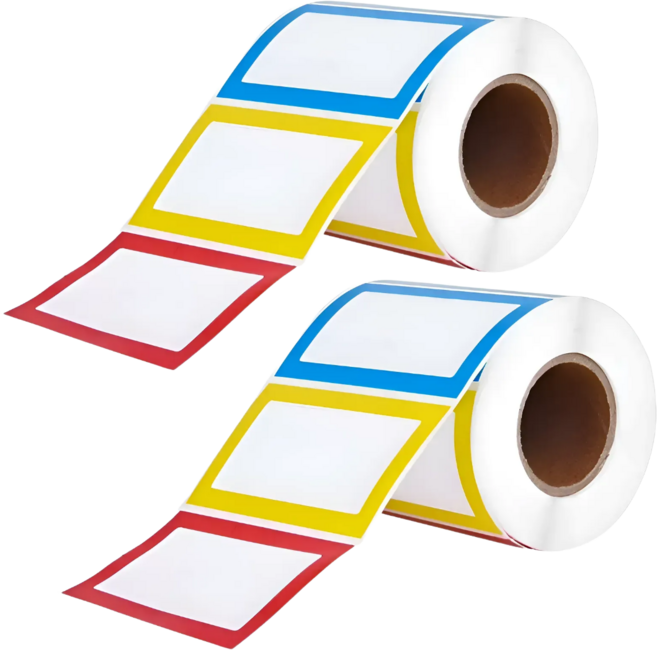 라벨 롤 스티커 메모 정리 스티커, 2세트, 혼합(S1004)150매