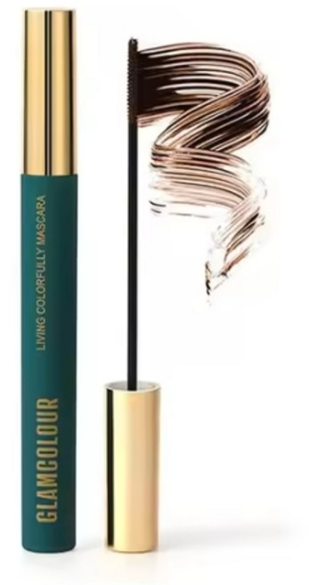 마법 마스카라 사색 오래 지속력 좋은 컬라 인형 마스카라, [02] A-Brown02, 1개