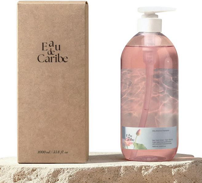 [만족도98%탈모샴푸] 오드 카리브 맥주효모10만PPM 탈모 샴푸 로즈머스크향, 1개, 1L