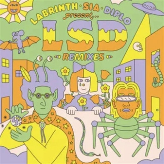 [LP] LSD - Labrinth Sia & Diplo present... LSD Remix [클리어 퍼플 컬러 LP] : 2024 블랙 프라이데이 RSD 한정반