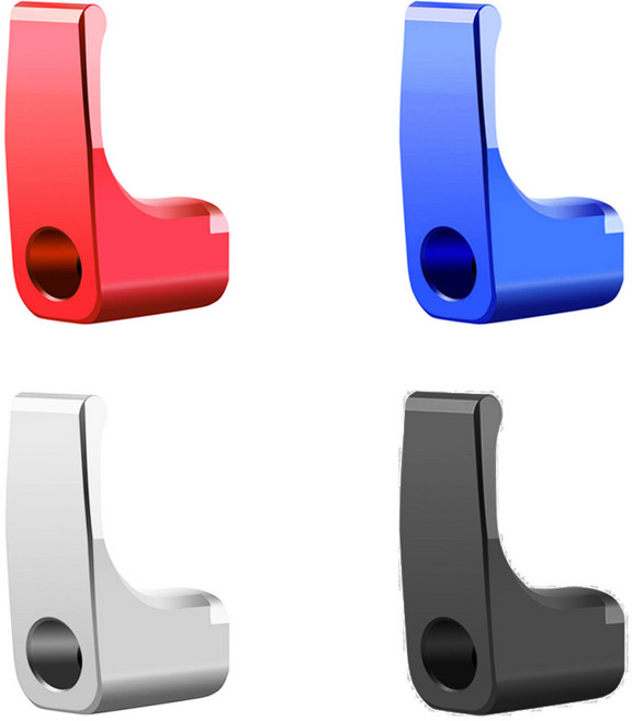 오토바이 봉지걸이 A타입 레드, 1개