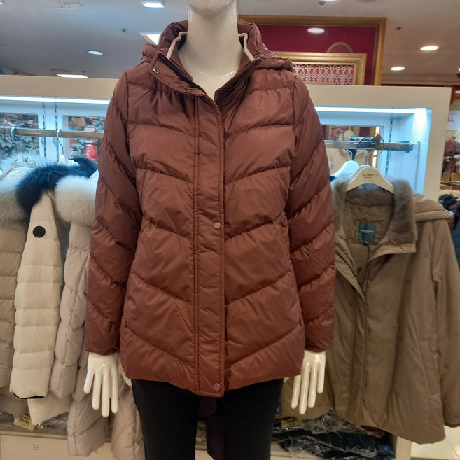 크로커다일레이디 ###편하고 활동적인 짧은기장감의 오리털점퍼###