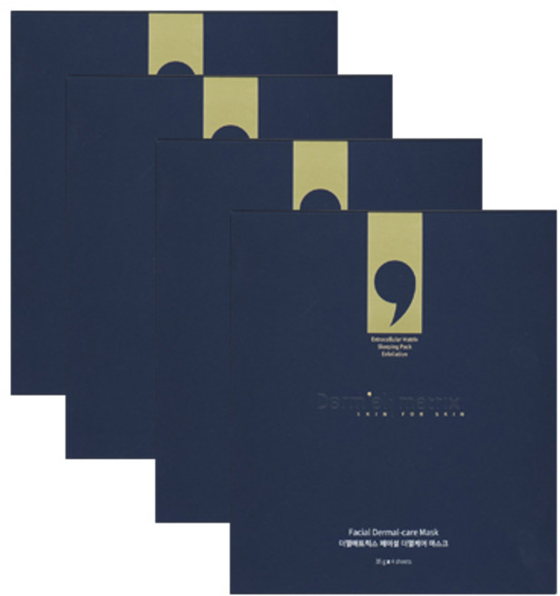 더멀매트릭스 페이셜 마스크팩, 1개입, 4개