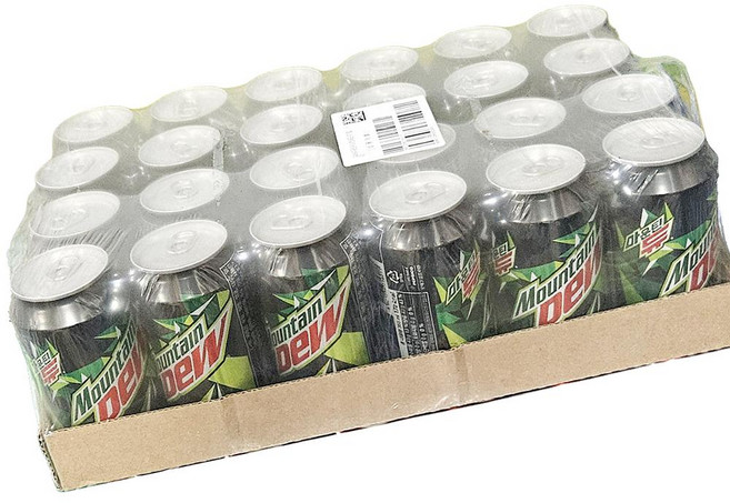 롯데 칠성 캔 마운틴듀 355ml 24개 카페용