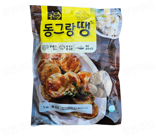 굿프랜즈 동그랑땡, 1kg, 2개