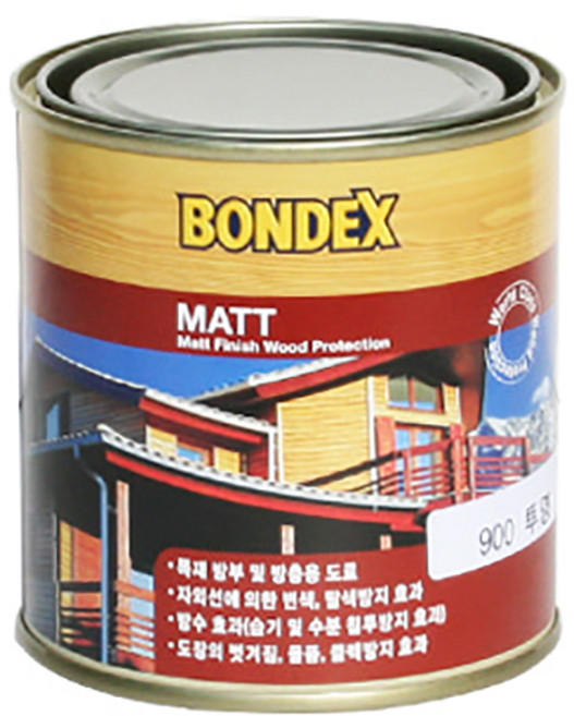 본덱스 방부방충 오일스테인 375ml, 738 다크월넛, 1개