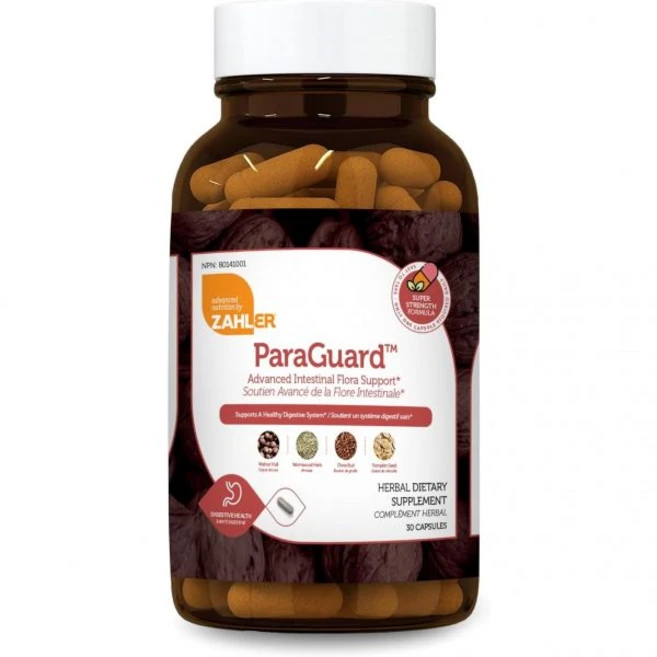 Zahler - ParaGuard Liquid Drops - Gut Health Supplement - Formula has Wormwood Garlic Bulb Pumpk, 30 Count (Pack of 1) - 쿠팡