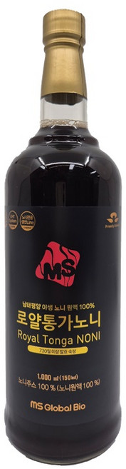 통가왕국 로얄통가노니주스 750cc 노니원액 숙성 효소, 1L, 2개