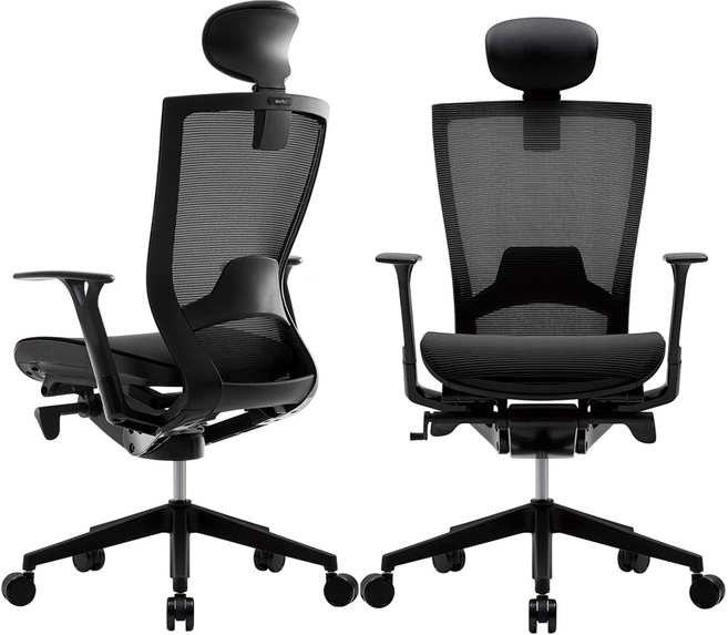 시디즈 사무용 매쉬 의자 T50 에어 메쉬 오피스, 블랙